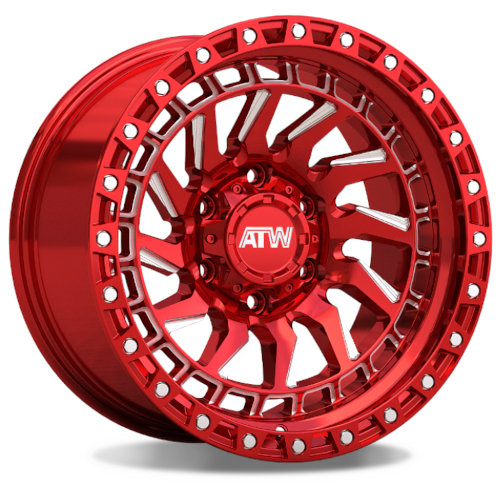 ATW Culebra Candy Red W/ Milled Spokes & Stainless Bolts Photo