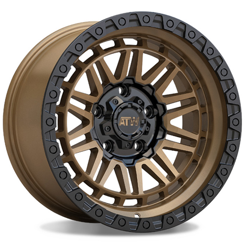 ATW Offroad Yukon Satin Sand Bronze W/ Black Lip - Part Number WATWYUK2014986 ATW Offroad Yukon Satin Sand Bronze W/ Black Lip Photo