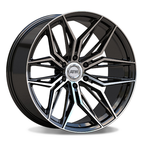 ATW Offroad Sahara Machined Black - Part Number WATWSAH221716 ATW Offroad Sahara Machined Black Photo