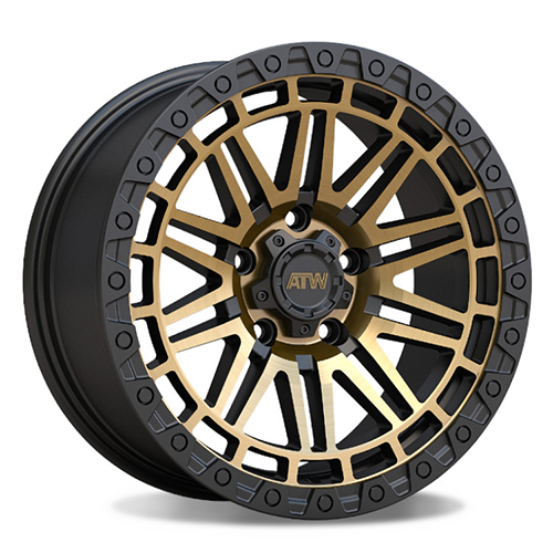 ATW Offroad Yukon Satin Black With Polished Bronze - Part Number WATWYUK1785503 ATW Offroad Yukon Satin Black With Polished Bronze Photo