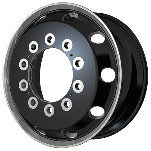 ATX Series AO404 Journey Satin Black W/ Polished Lip - Part Number AO4042214210902H ATX Series AO404 Journey Satin Black W/ Polished Lip Photo
