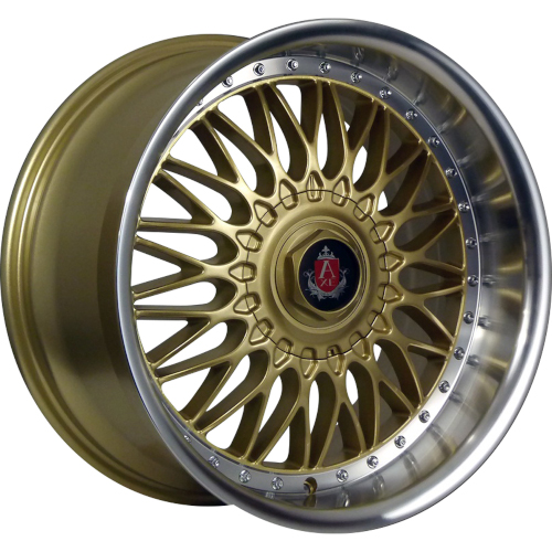 Axe EX10 Gold W/ Polished Lip - Part Number 818BLNK40EX10GP-5x4.5 Axe EX10 Gold W/ Polished Lip Photo