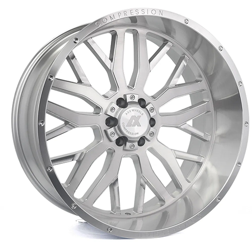 Axe Off-Road 1.1 Silver Brushed W/ Milled Lip - Part Number 22128165-44AX1SM Axe Off-Road 1.1 Silver Brushed W/ Milled Lip Photo