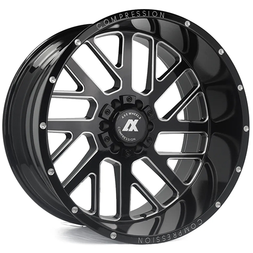 Axe Off-Road 2.0 Gloss White W/ Milled Accents - Part Number 20128165-44AX2BM Axe Off-Road 2.0 Gloss White W/ Milled Accents Photo