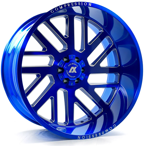 Axe Off-Road 2.7 Candy Blue Milled - Part Number 201210H-44AX2CB Axe Off-Road 2.7 Candy Blue Milled Photo
