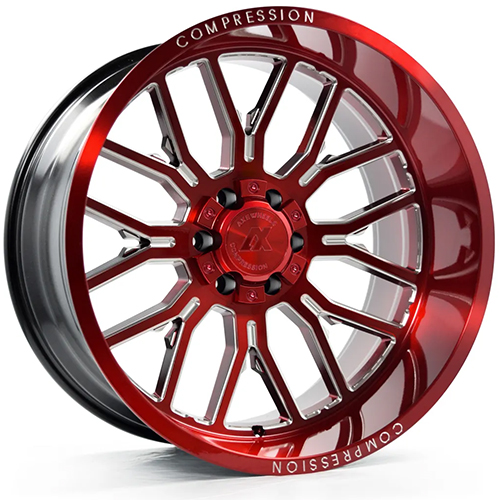 Axe Off-Road 6.2 Candy Red W/ Milled Accents - Part Number 24128170-44AX6RM Axe Off-Road 6.2 Candy Red W/ Milled Accents Photo