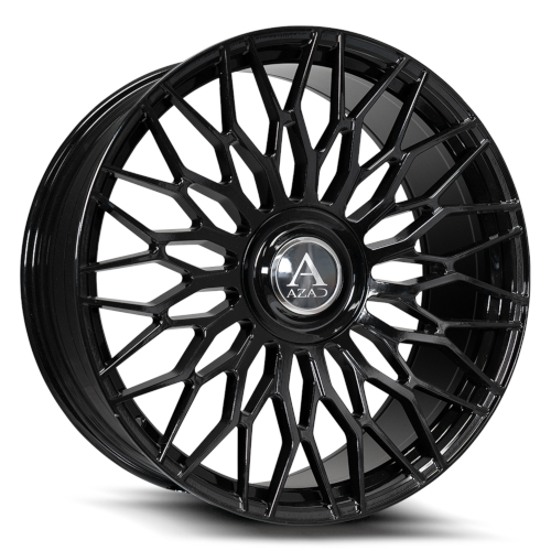 Azad AZ301 Gloss Black - Part Number AZ3012495112/114.3+35GLOSSBLACK Azad AZ301 Gloss Black Photo