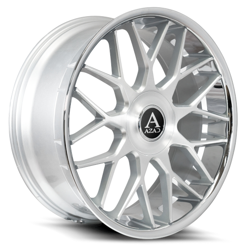 Azad AZV02 Brushed Silver With Stainless Lip