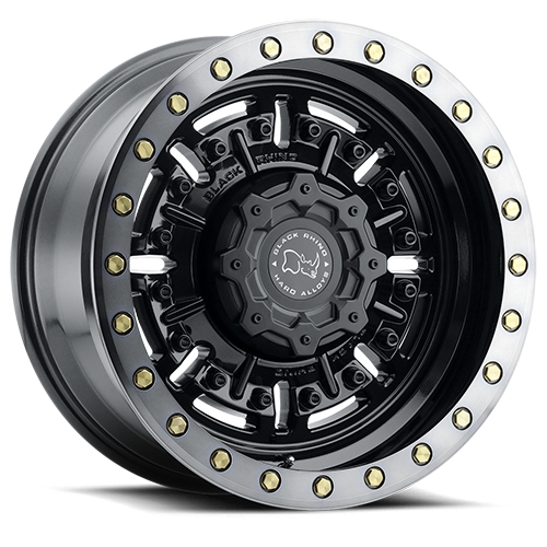 Black Rhino Abrams Gunmetal W/ Dark Tint Lip - Part Number 2095ABR-88165B22 Black Rhino Abrams Gunmetal W/ Dark Tint Lip Photo