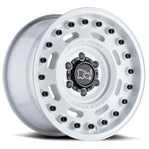 Black Rhino Axle Gloss White - Part Number 1895AXL066140W12 Black Rhino Axle Gloss White Photo