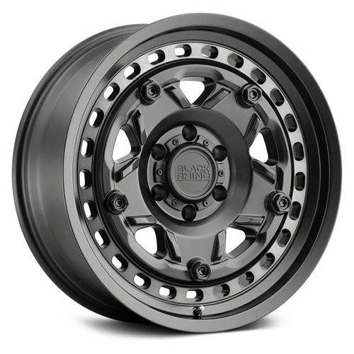 Black Rhino Grange Matte Black W/ Machined Tint Ring - Part Number 2090GRG068170M25 Black Rhino Grange Matte Black W/ Machined Tint Ring Photo