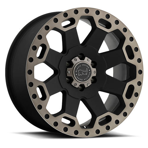 Black Rhino Warlord Matte Black W/ Dark Tint - Part Number 1470WAR104156M32 Black Rhino Warlord Matte Black W/ Dark Tint Photo