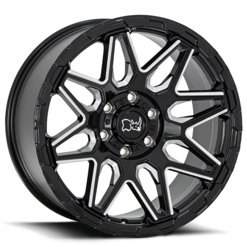 Black Rhino Shockwave Gloss Black - Part Number 2095SKW126135B87 Black Rhino Shockwave Gloss Black Photo