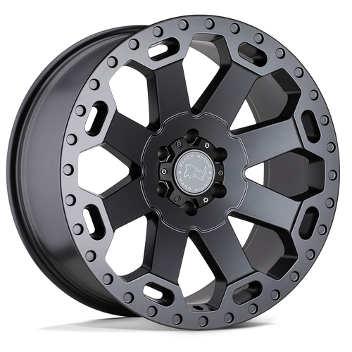 Black Rhino Matte Black Warlord - Part Number 1780WAR355120F76 Black Rhino Matte Black Warlord Photo
