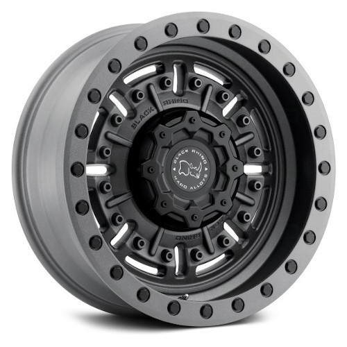 Black Rhino Abrams Matte Gunmetal - Part Number 1895ABR-88165G22 Black Rhino Abrams Matte Gunmetal Photo