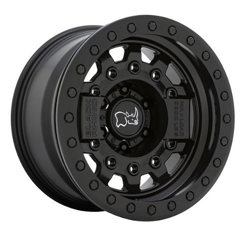 Black Rhino Avenger Beadlock Matte Black - Part Number 1785AVG-06140M12 Black Rhino Avenger Beadlock Matte Black Photo