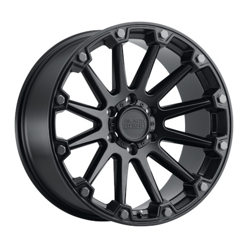 Black Rhino Pinnacle Gloss Black W/ Gunmetal Bolts - Part Number 2090PNC126135M87 Black Rhino Pinnacle Gloss Black W/ Gunmetal Bolts Photo