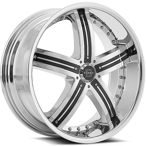 Blade Luxury Raider Chrome - Part Number BL-40424955115+15C-INS Blade Luxury Raider Chrome Photo