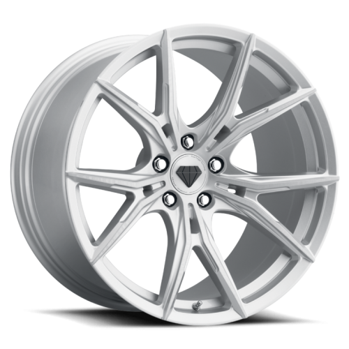 Blaque Diamond BD-F7 Silver w/ Brushed Face