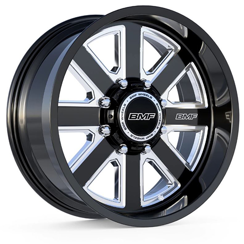 BMF Hustle Black W/ Milled Spokes - Part Number 114-0987+001 BMF Hustle Black W/ Milled Spokes Photo
