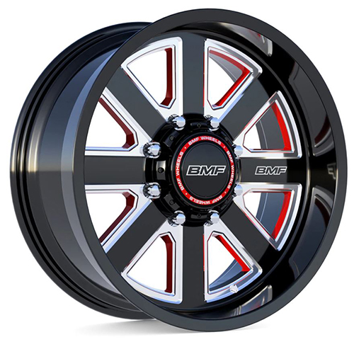 BMF Hustle-R Black W/ Milled Spokes - Part Number 114-0187-25R BMF Hustle-R Black W/ Milled Spokes Photo