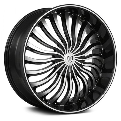 Borghini BW24 Black Machined - Part Number BW24-24914BM Borghini BW24 Black Machined Photo