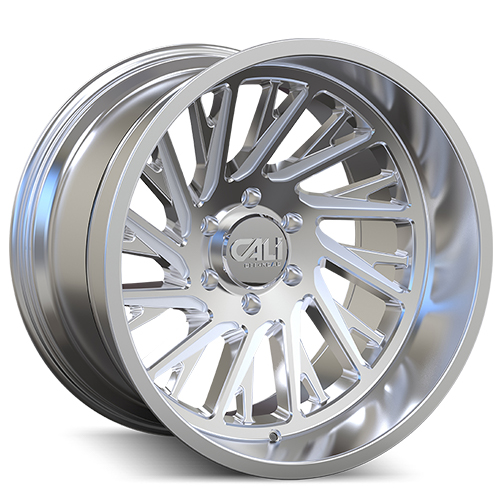 Cali Offroad Purge 9114 Polished W/ Milled Spokes - Part Number 9114-24478P Cali Offroad Purge 9114 Polished W/ Milled Spokes Photo