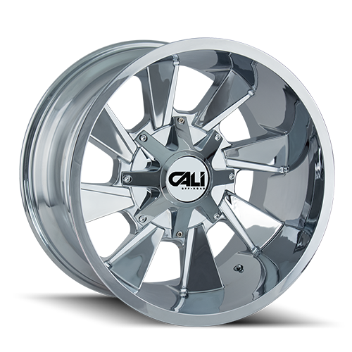 Cali Offroad Distorted 9106 Chrome - Part Number 9106-2997C18 Cali Offroad Distorted 9106 Chrome Photo