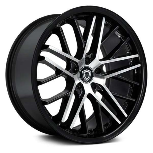 Capri Luxury C0104 Black Machined