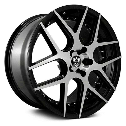 Capri Luxury C0136 Black Machined