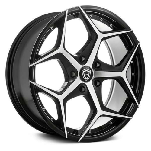 Capri Luxury C5194 Black Machined