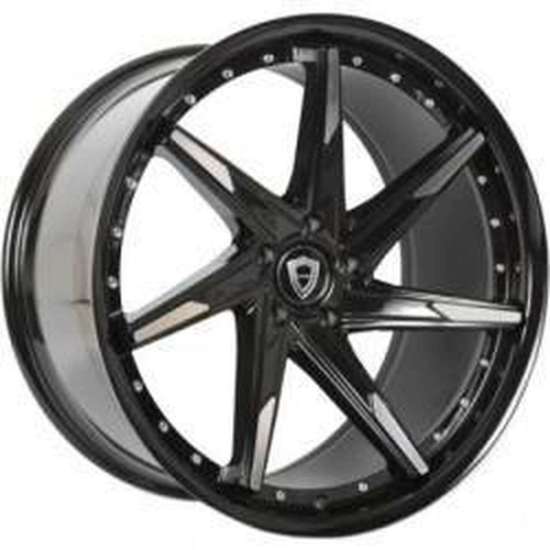 Capri Luxury C7023 Black Machined