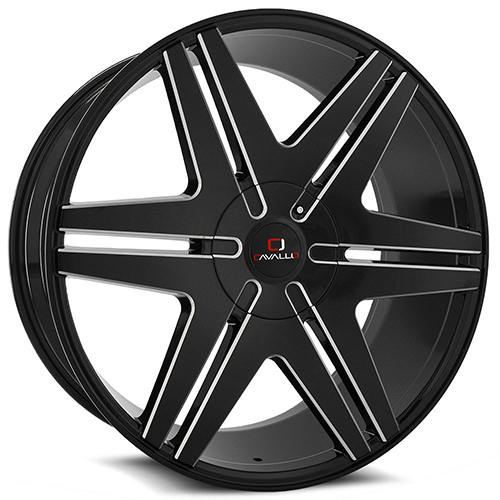 Cavallo CLV-17 Gloss Black Milled