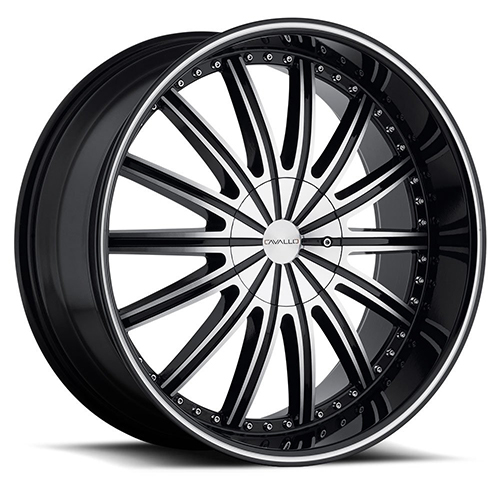 Cavallo CLV-6 Black Machined - Part Number CLV-6229561351397+25BM Cavallo CLV-6 Black Machined Photo