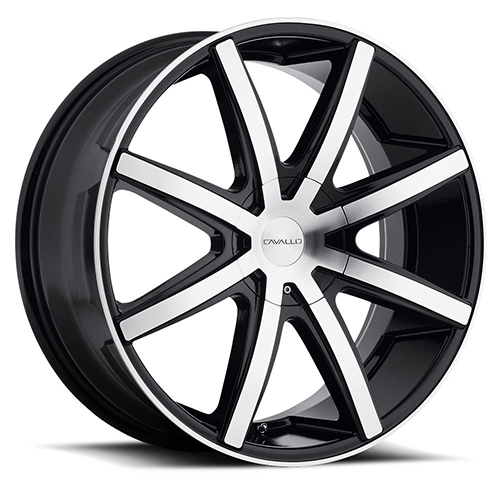 Cavallo CLV-8 Black Machined - Part Number CLV-8228551081143+34BM Cavallo CLV-8 Black Machined Photo