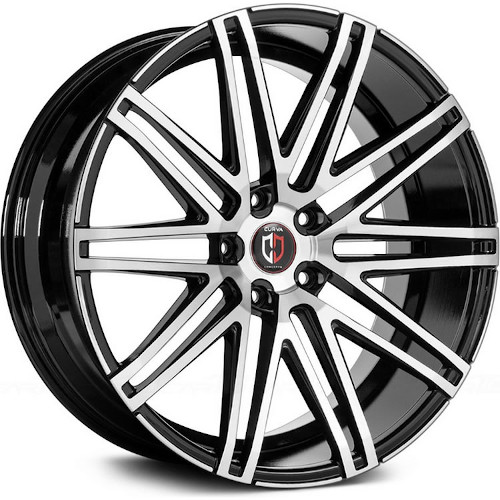 Curva Concepts C48 Black Machined Face - Part Number C48-22901123566BMF Curva Concepts C48 Black Machined Face Photo