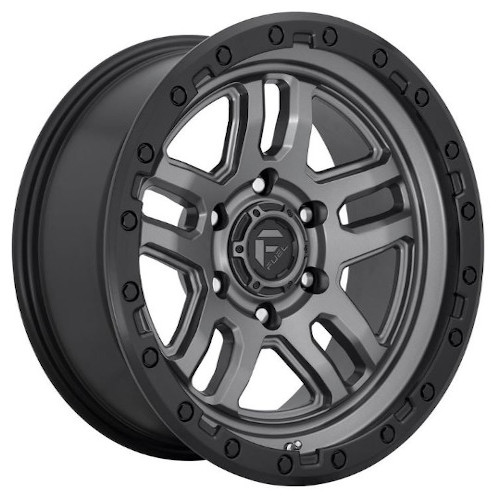 Fuel Offroad Ammo D701 Anthracite W/ Black Lip - Part Number D70120908750 Fuel Offroad Ammo D701 Anthracite W/ Black Lip Photo