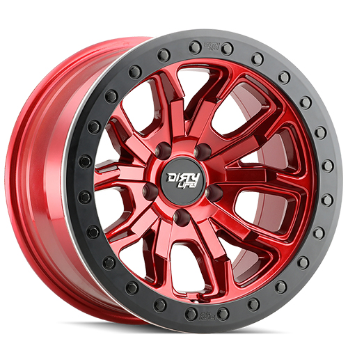 Dirty Life DT-1 9303 Crimson Candy Red - Part Number 9303-7983R38 Dirty Life DT-1 9303 Crimson Candy Red Photo