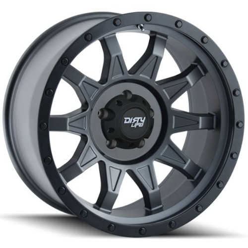 Dirty Life Roadkill 9301 Matte Gunmetal W/ Beadlock - Part Number 9301-8950MGN Dirty Life Roadkill 9301 Matte Gunmetal W/ Beadlock Photo