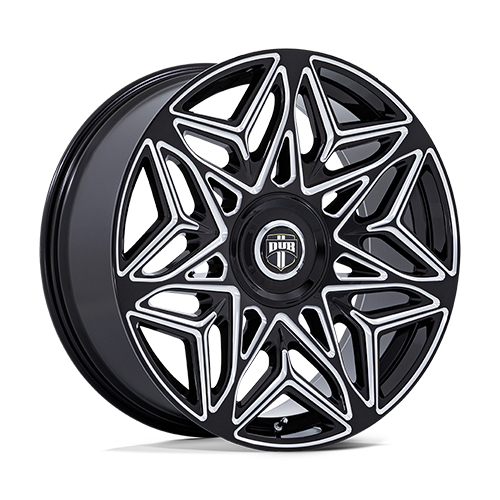 Dub Anomaly DC274 Gloss Black Milled - Part Number DC274BE24902038 Dub Anomaly DC274 Gloss Black Milled Photo