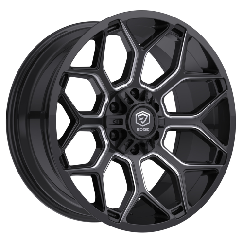 Edge Off Road 302bm Gloss Black W/ Milled Accents