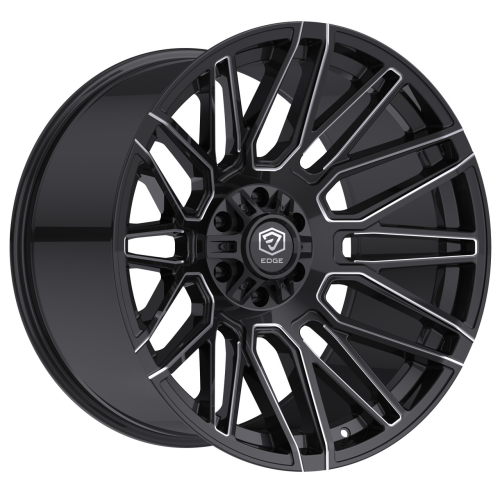 Edge Off Road 306bm Gloss Black W/ Milled Accents