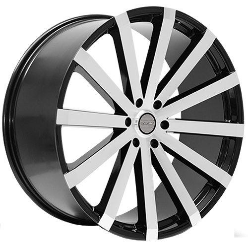 Elure ELR037 Black Machined - Part Number ELR037-2865BM Elure ELR037 Black Machined Photo