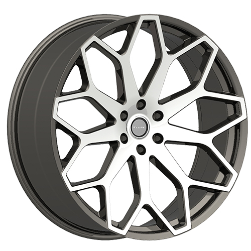 Elure ELR046 Black Machined - Part Number ELR046-24866BM Elure ELR046 Black Machined Photo