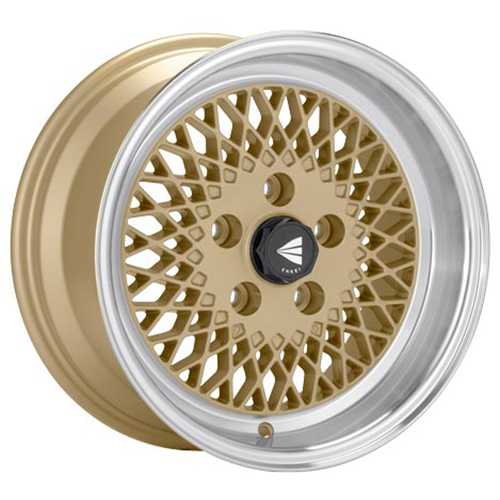 Enkei Enkei92 465 Gold W/ Machined Lip - Part Number 465-570-4938GG Enkei Enkei92 465 Gold W/ Machined Lip Photo