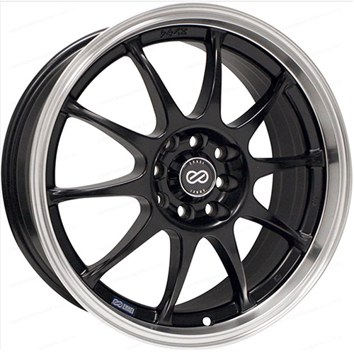 Enkei J10 409 Black W/ Machined Lip - Part Number 409-670-11BK Enkei J10 409 Black W/ Machined Lip Photo