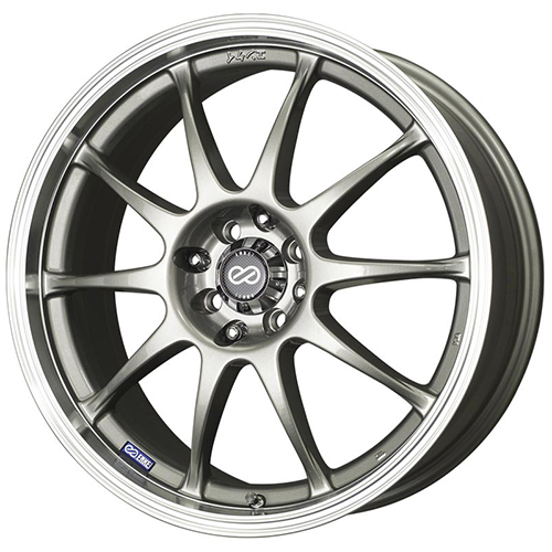 Enkei J10 409 Silver W/ Machined Lip - Part Number 409-875-03SP Enkei J10 409 Silver W/ Machined Lip Photo
