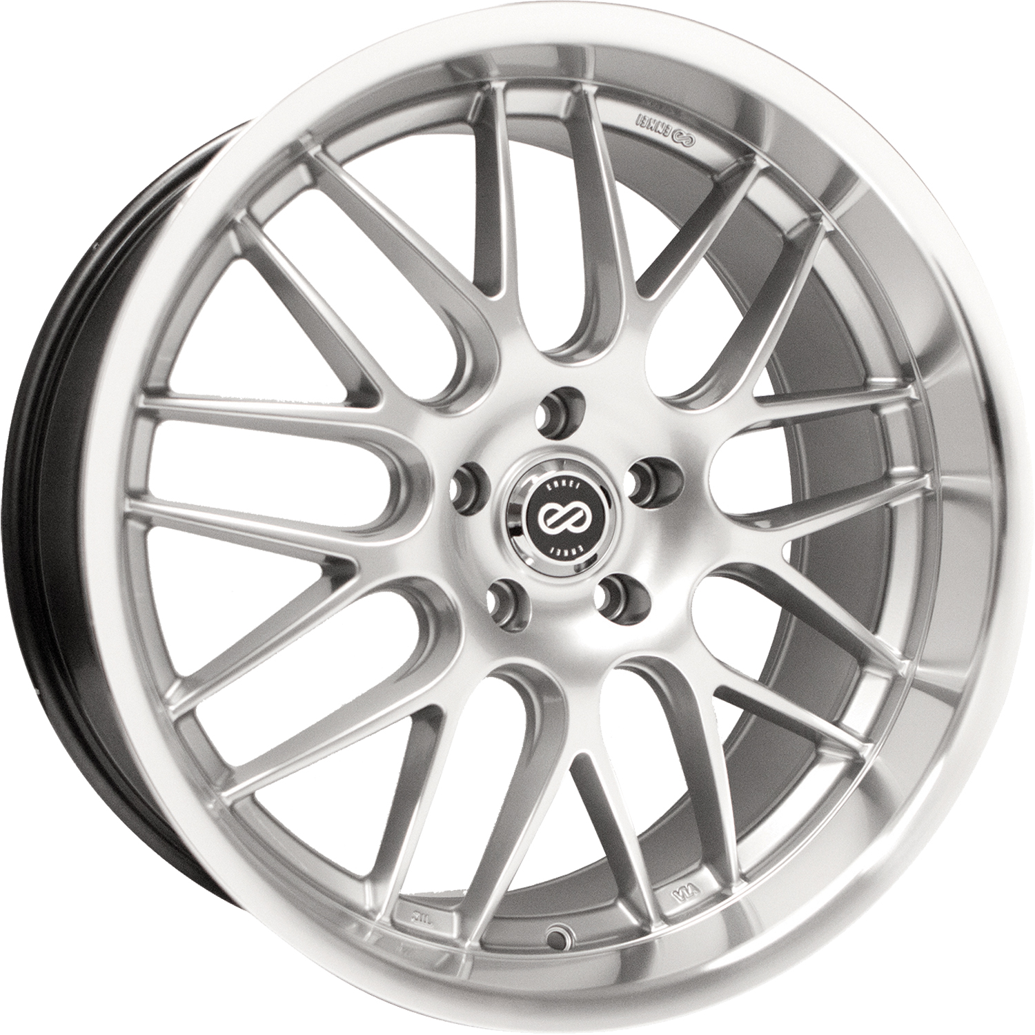 Enkei Lusso 469 Silver W/ Machined Lip - Part Number 469-875-6542HS Enkei Lusso 469 Silver W/ Machined Lip Photo