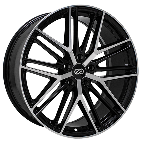 Enkei Phantom 518 Black W/ Machined Face - Part Number 518-880-3140BKM Enkei Phantom 518 Black W/ Machined Face Photo