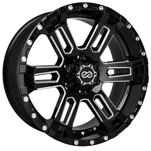 Enkei Commander 519 Black W/ Machined Face - Part Number 519-885-5825BKM Enkei Commander 519 Black W/ Machined Face Photo